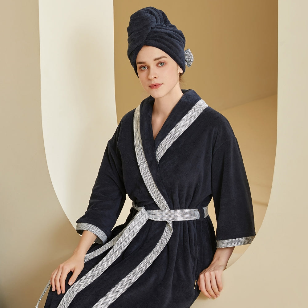 غطاء شعر اسود ملكي - XL