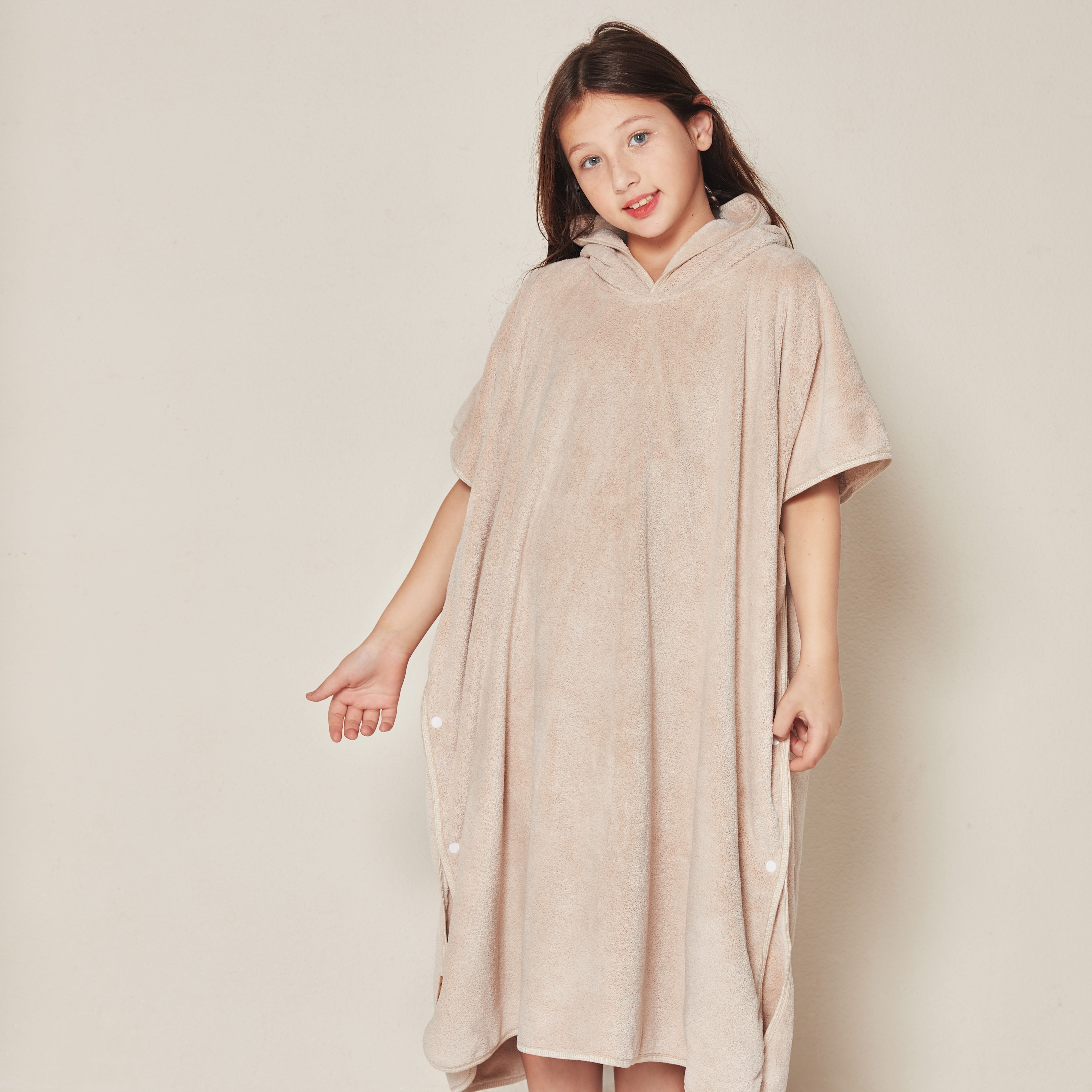 كابا سادة (9-11 سنوات) - بيج - طقطق