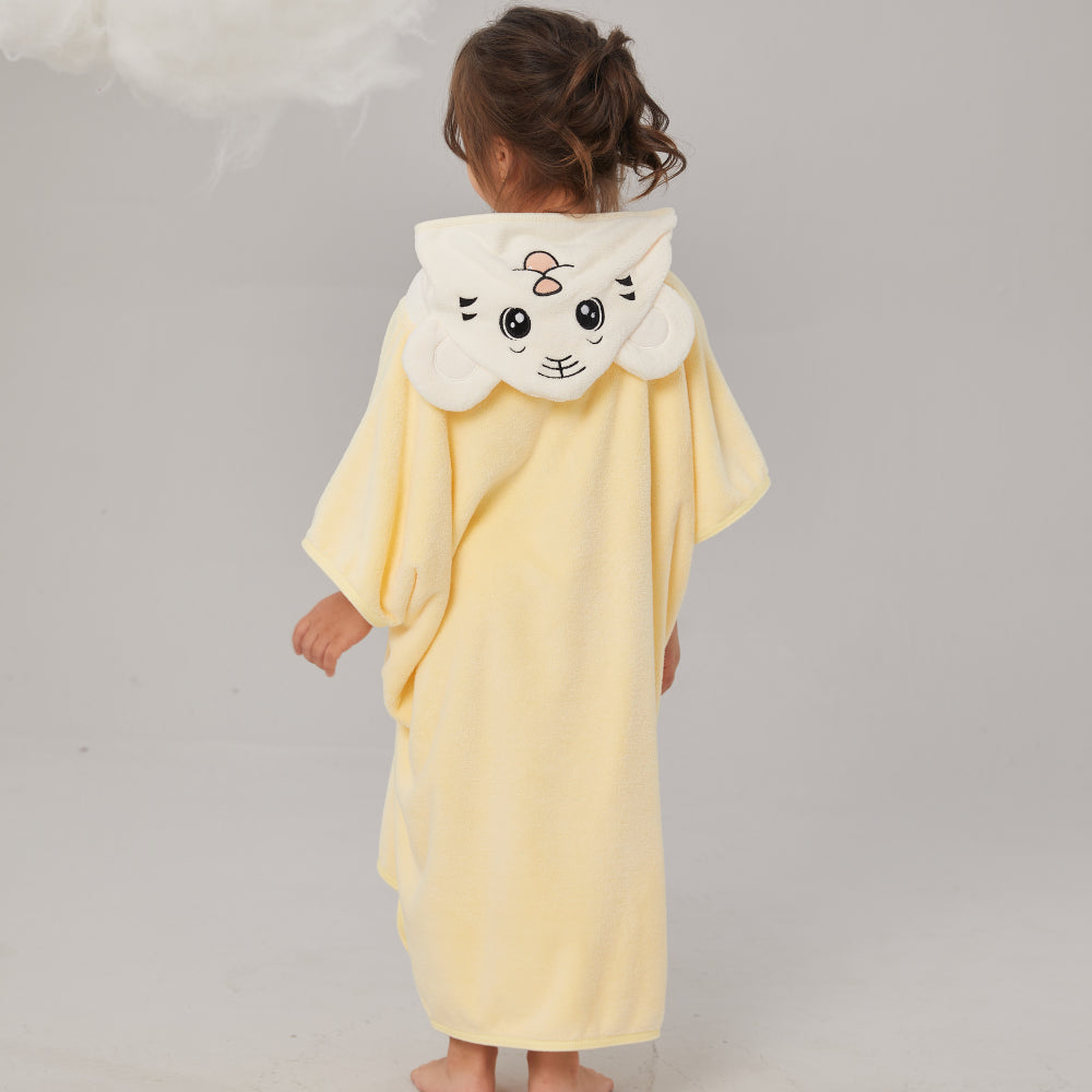 كابا اطفال - اصفر - مخيوط من الجانبين - (4-5 سنوات)