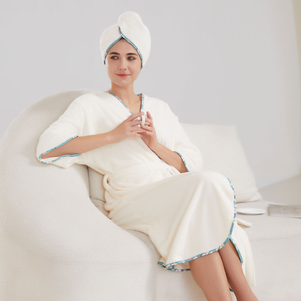 غطاء شعر انيق- اوف وايت