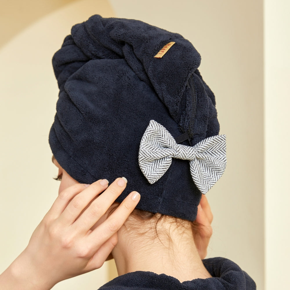 غطاء شعر اسود ملكي - XL