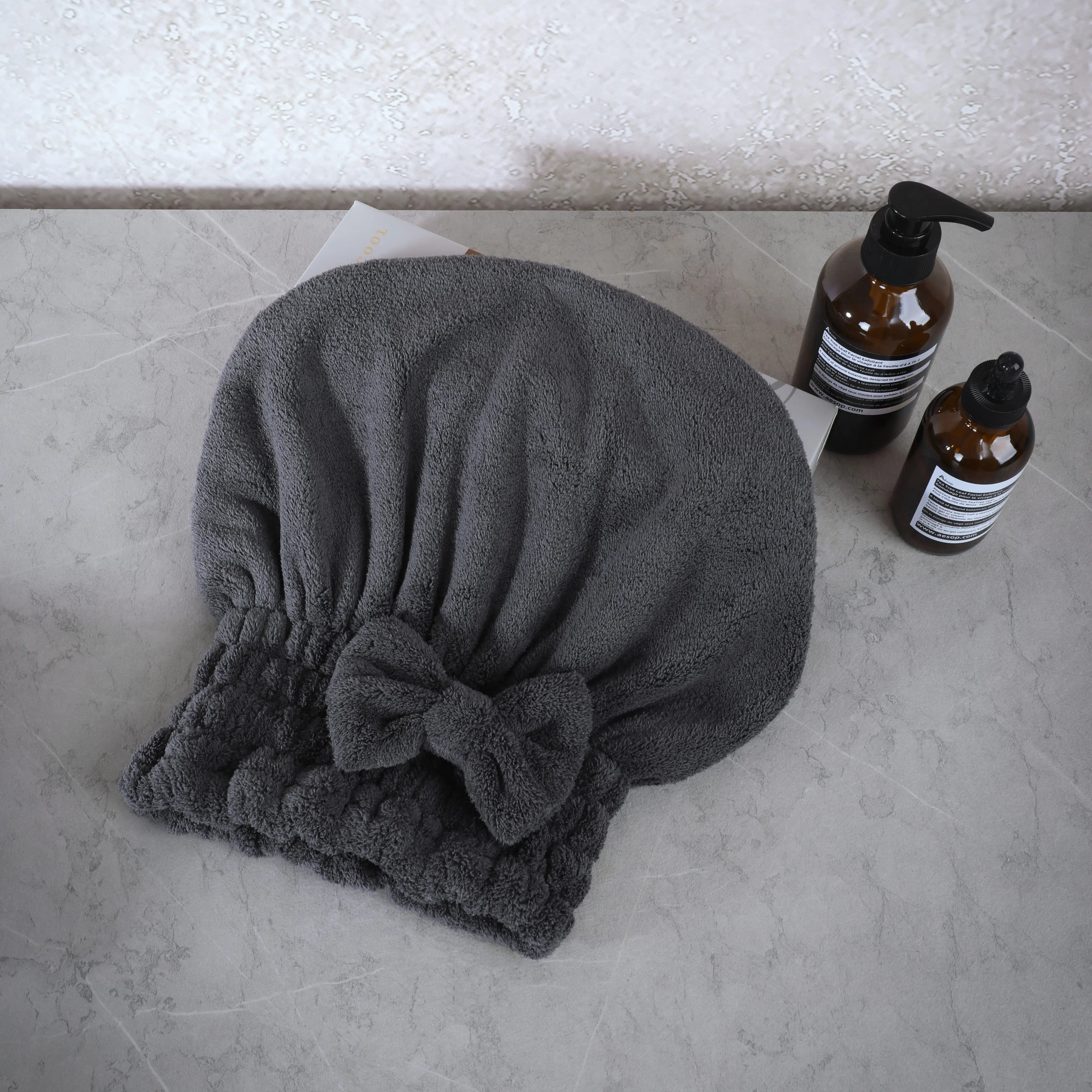 قبعة - رمادي غامق - M